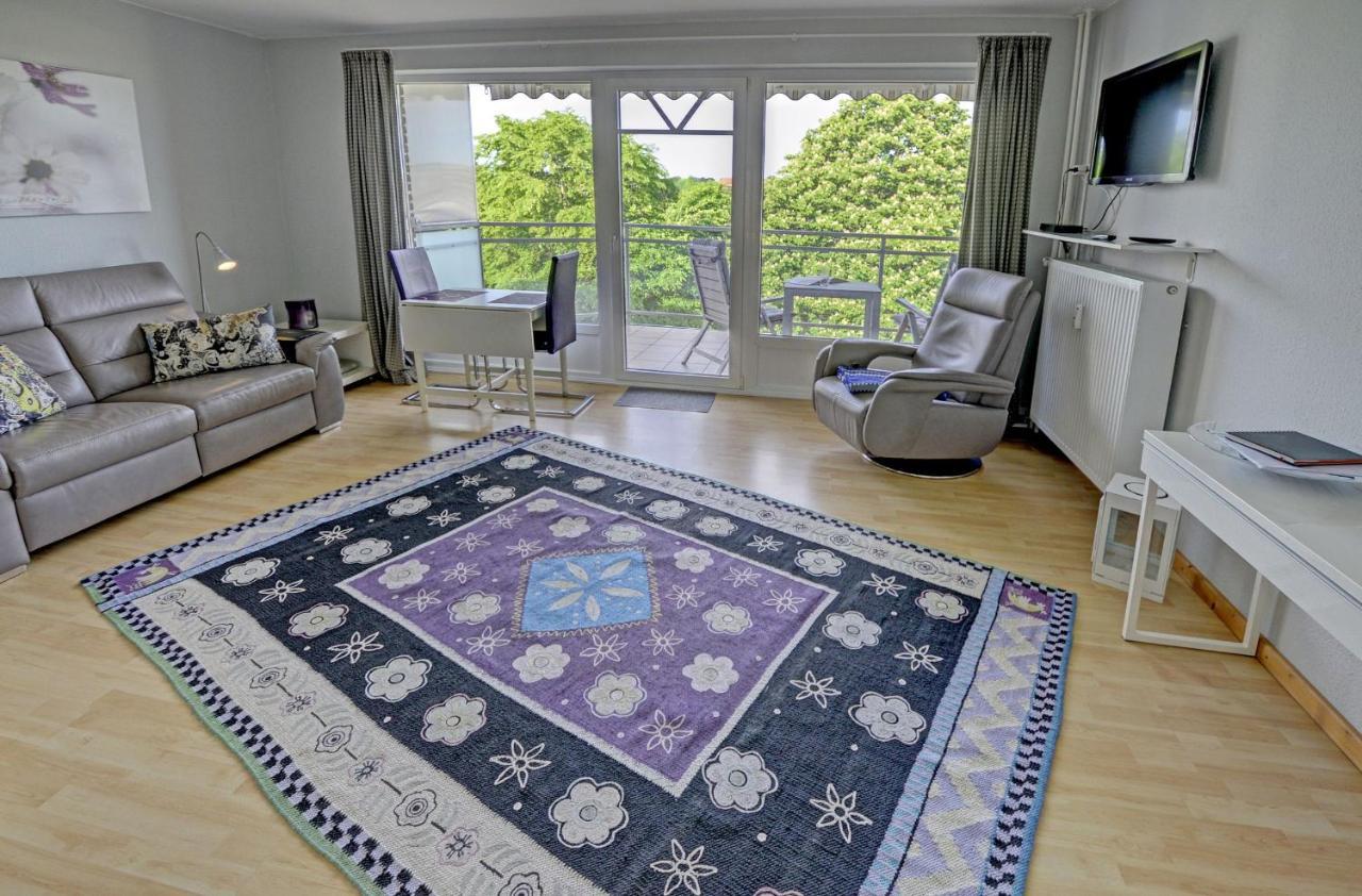 Fewo1846 - Bellevue - Sonnige 2-Zimmer-Wohnung Mit Balkon Und Hafenblick Flensborg Eksteriør billede