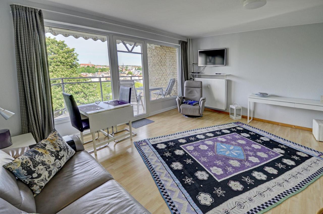 Fewo1846 - Bellevue - Sonnige 2-Zimmer-Wohnung Mit Balkon Und Hafenblick Flensborg Eksteriør billede